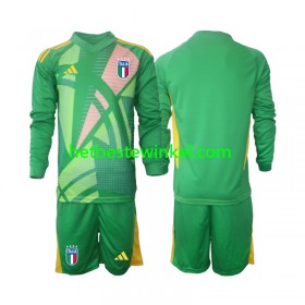 Italië Voetbalshirts Doelman Kind Uit EK 2024 - LS